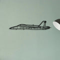 F A18 C Hornet Classic Aircraft Silhouette Metal Wall Art - Tinvibe