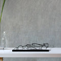 f1-2022-mercedes-3 Silhouette Metal Art Stand - Tinvibe