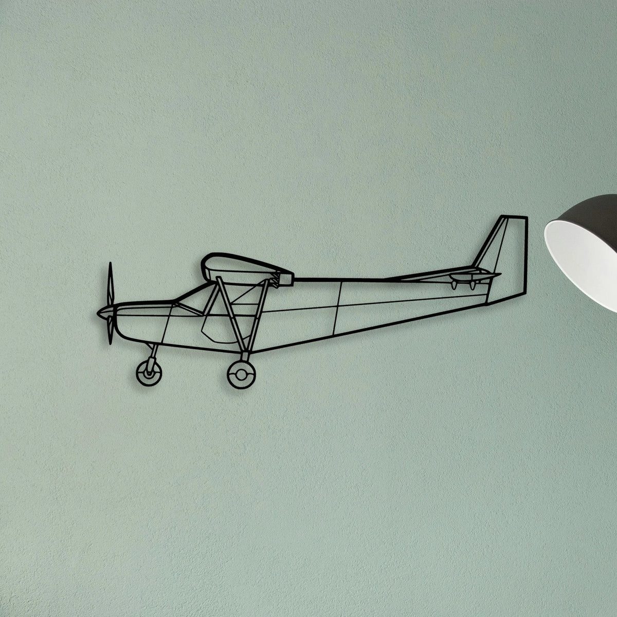 F35A Lightning Ll Classic Aircraft Silhouette Metal Wall Art - Tinvibe