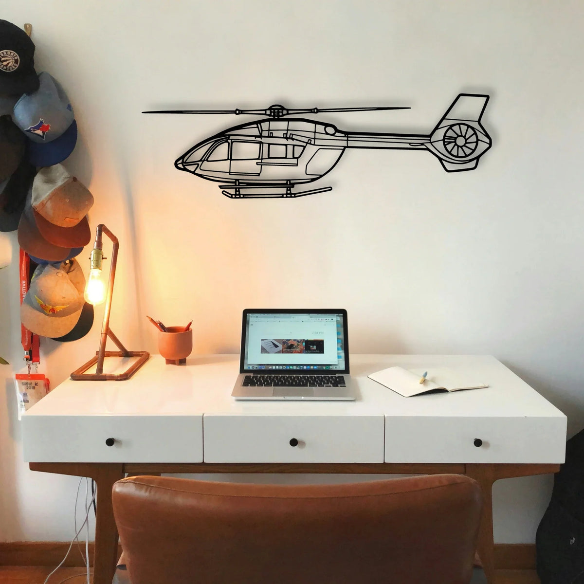 F4D Skyray Classic Aircraft Silhouette Metal Wall Art - Tinvibe