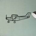 F4U 1A Corsair Classic Aircraft Silhouette Metal Wall Art - Tinvibe