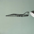 Fb 111F Aardvark Classic Aircraft Silhouette Metal Wall Art - Tinvibe
