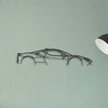 Ferrari SF90 Stradale Classic Silhouette Metal Wall Art - Tinvibe