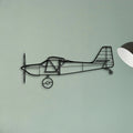 H145 2 Classic Aircraft Silhouette Metal Wall Art - Tinvibe