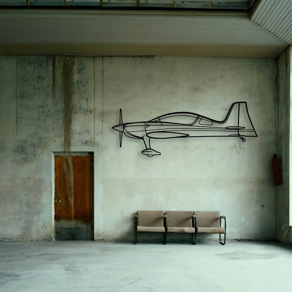 Harrier GR7 Classic Aircraft Silhouette Metal Wall Art - Tinvibe
