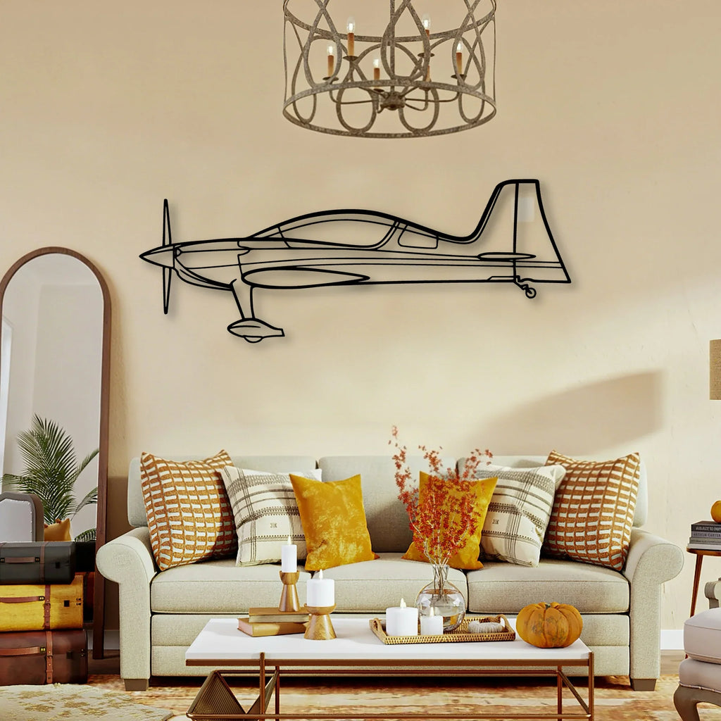 Harrier GR7 Classic Aircraft Silhouette Metal Wall Art - Tinvibe