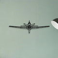 Hawker 400 Classic Aircraft Silhouette Metal Wall Art - Tinvibe