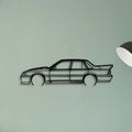 HSV VL SS 1988 Classic Silhouette Metal Wall Art - Tinvibe