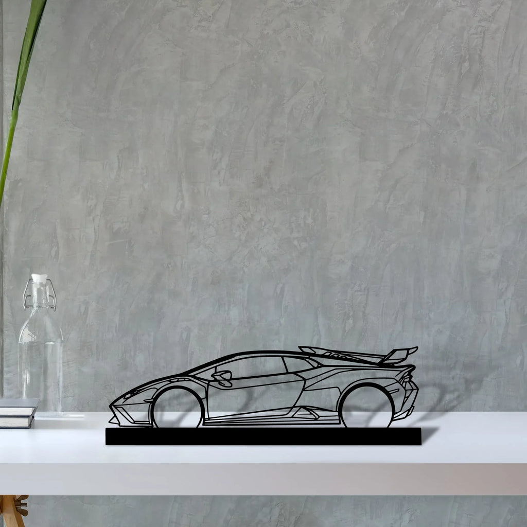 huracan-sto Silhouette Metal Art Stand - Tinvibe