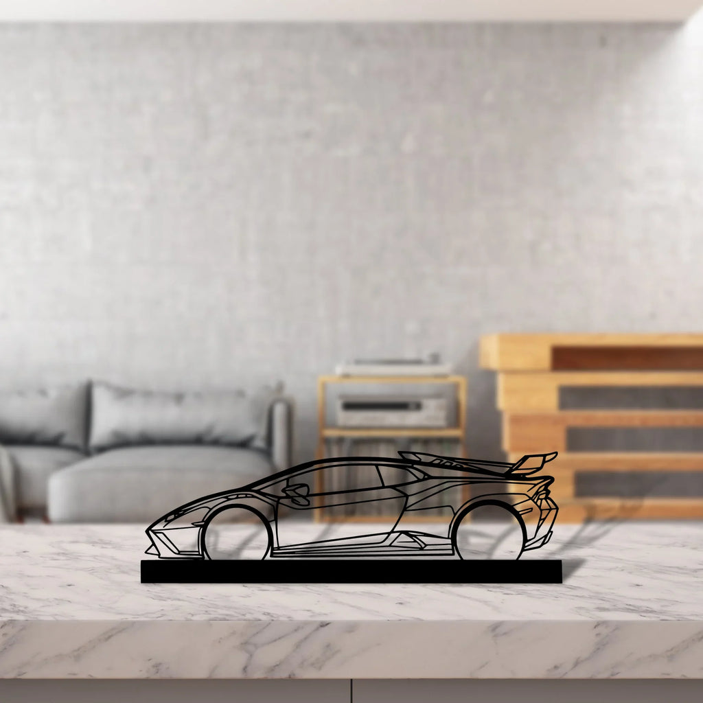 huracan-sto Silhouette Metal Art Stand - Tinvibe