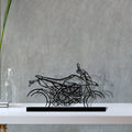 hyper-motard-950-rve Silhouette Metal Art Stand - Tinvibe
