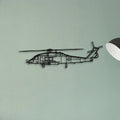 JA37 C Viggen Fighter Classic Aircraft Silhouette Metal Wall Art - Tinvibe