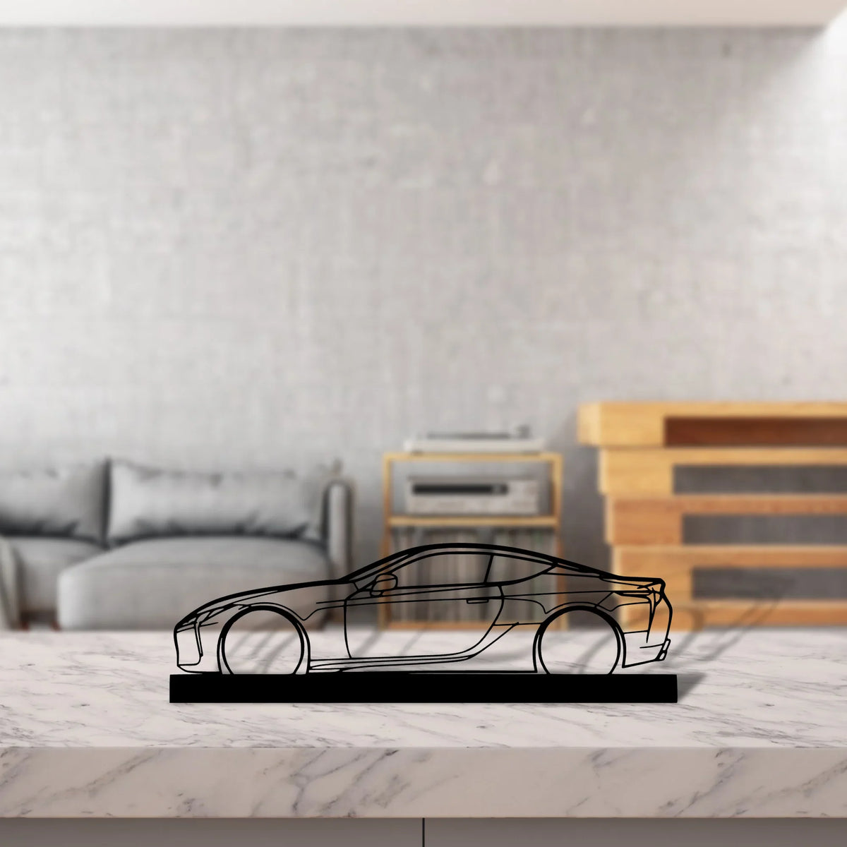 lc Silhouette Metal Art Stand - Tinvibe