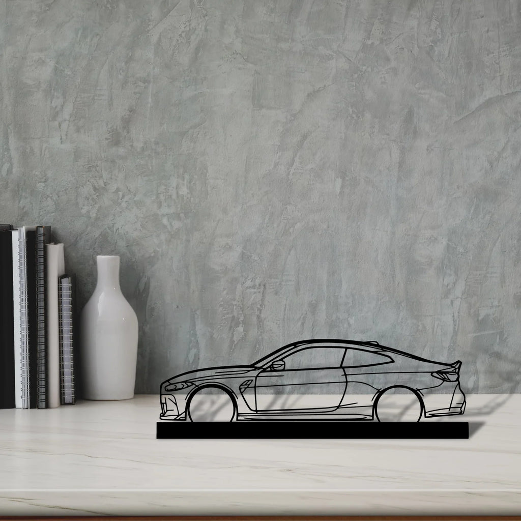 m4-csl-g82 Silhouette Metal Art Stand - Tinvibe