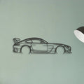 Mercedes AMG GT Classic Silhouette Metal Wall Art - Tinvibe