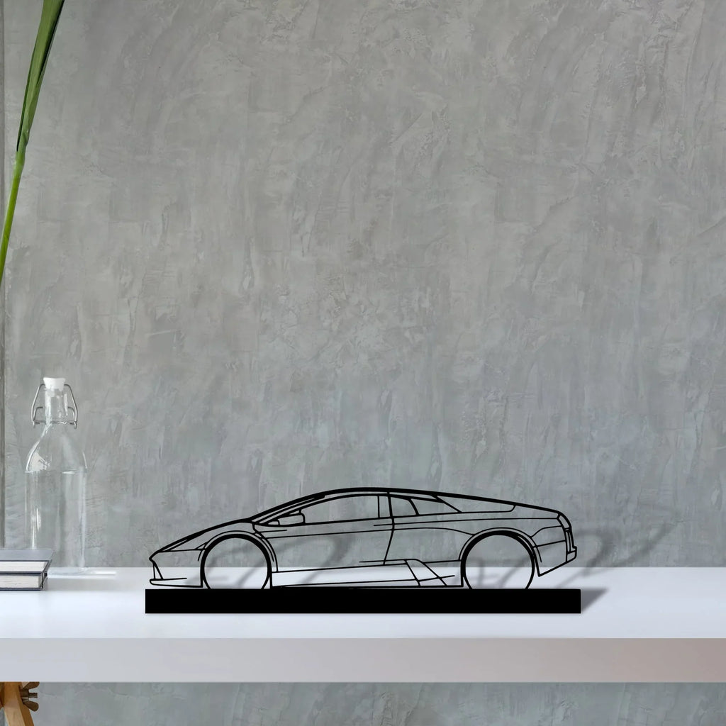 murcielago Silhouette Metal Art Stand - Tinvibe