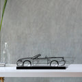 mustang-cobra-cabrio-2004 Silhouette Metal Art Stand - Tinvibe