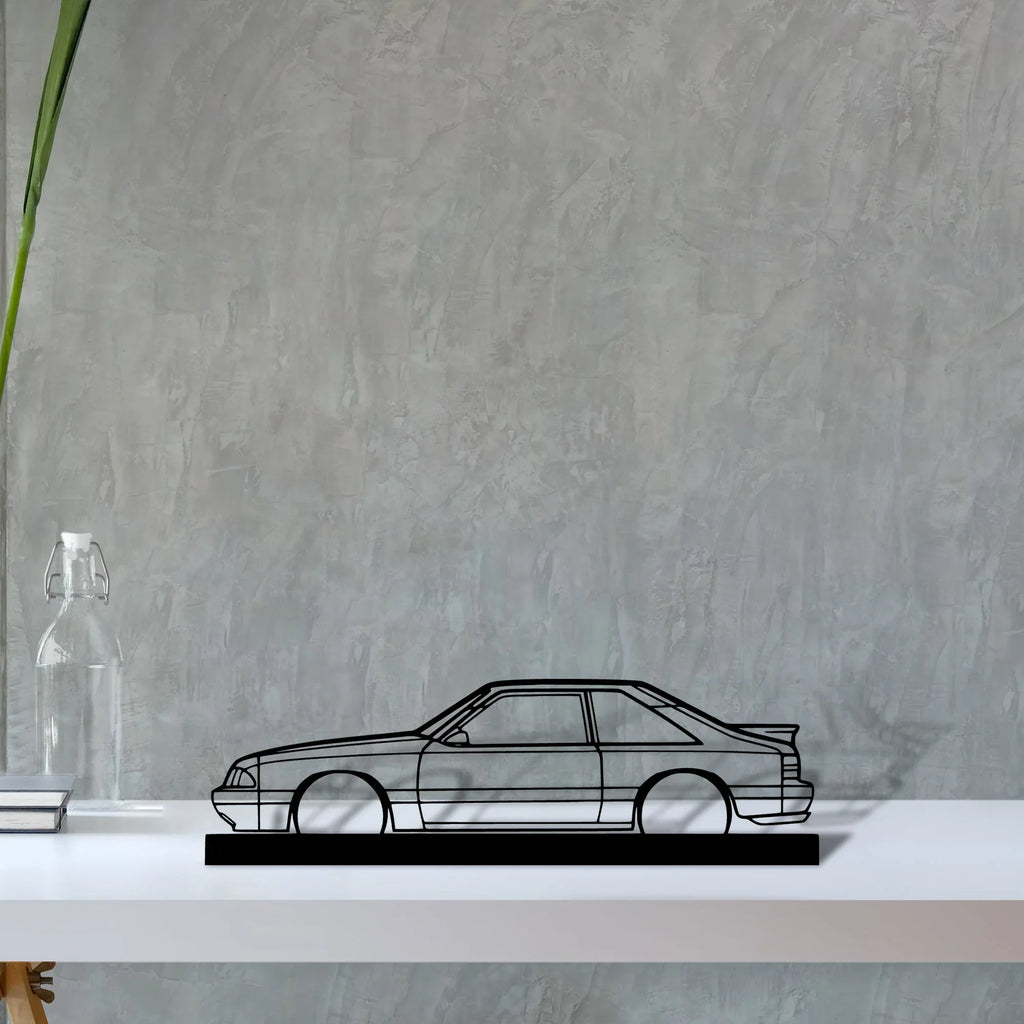 mustang-lx Silhouette Metal Art Stand - Tinvibe