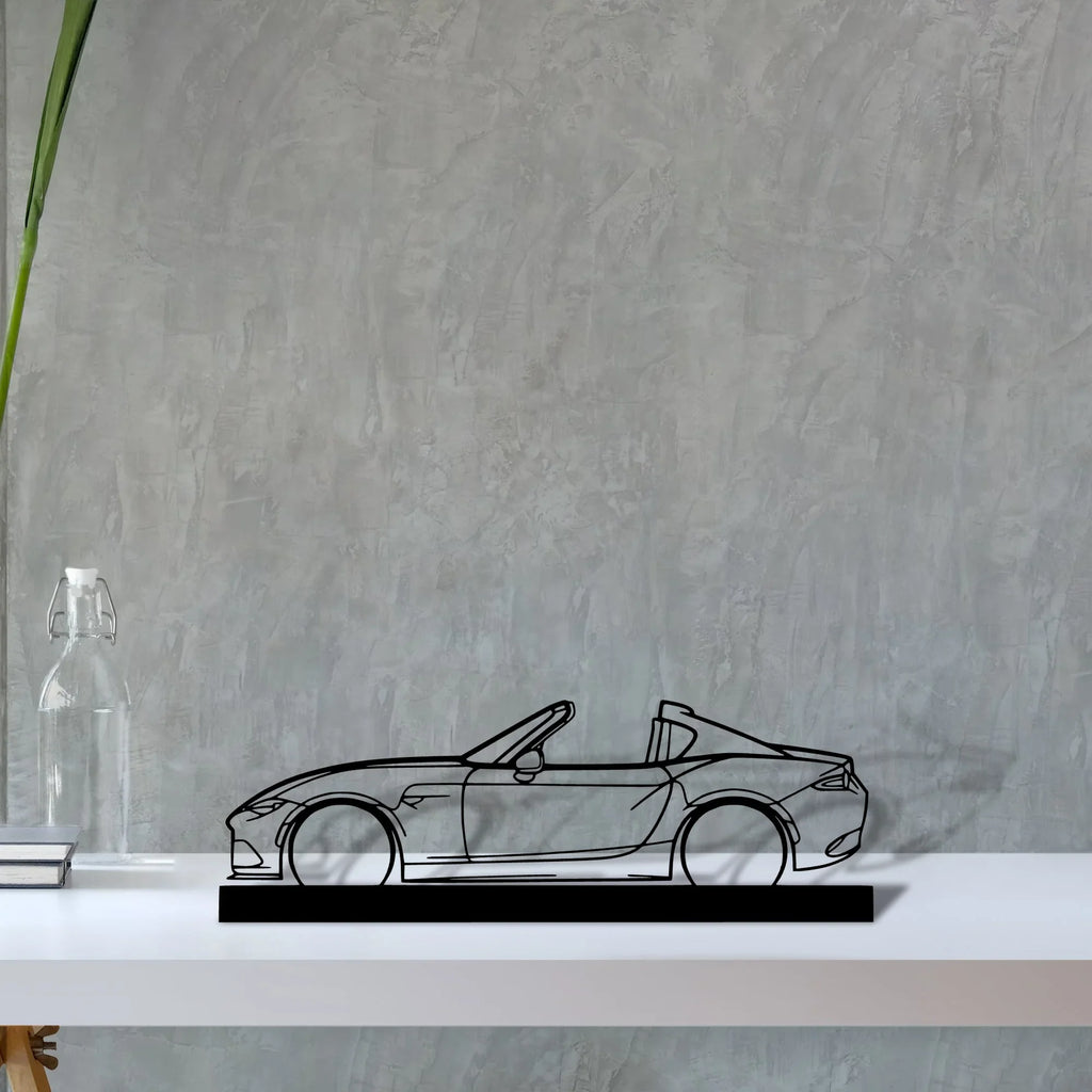 mx-5-rf Silhouette Metal Art Stand - Tinvibe