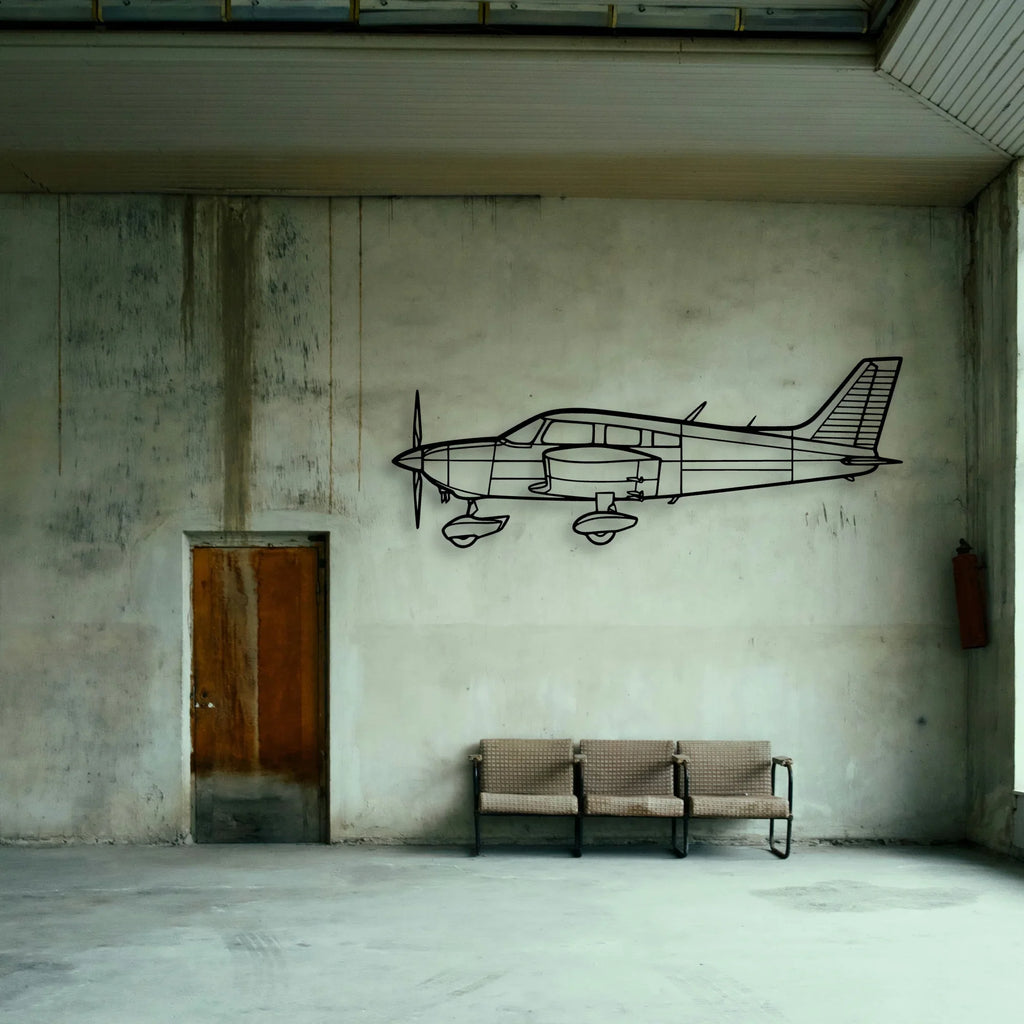 P 3C Orion Classic Aircraft Silhouette Metal Wall Art - Tinvibe