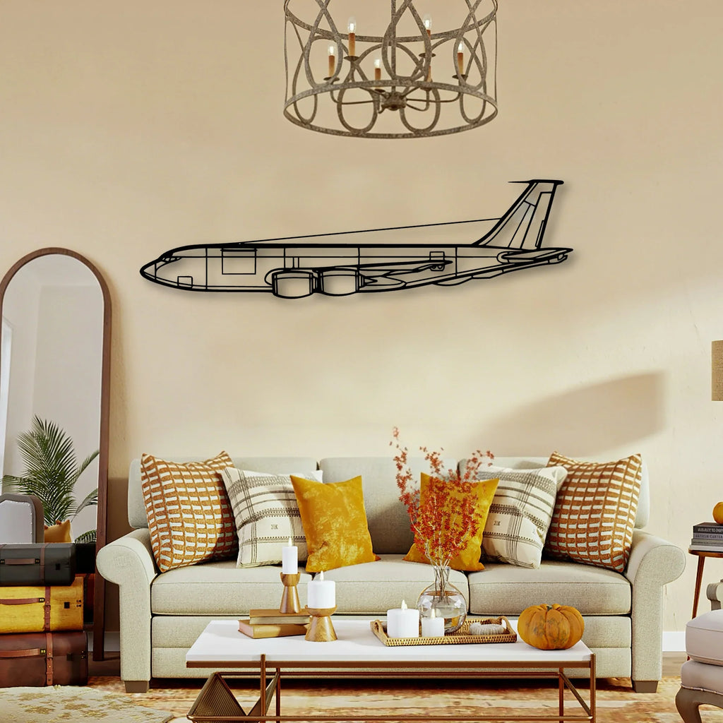PA 32R 301T Classic Aircraft Silhouette Metal Wall Art - Tinvibe