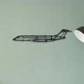 PA32R 301 Classic Aircraft Silhouette Metal Wall Art - Tinvibe