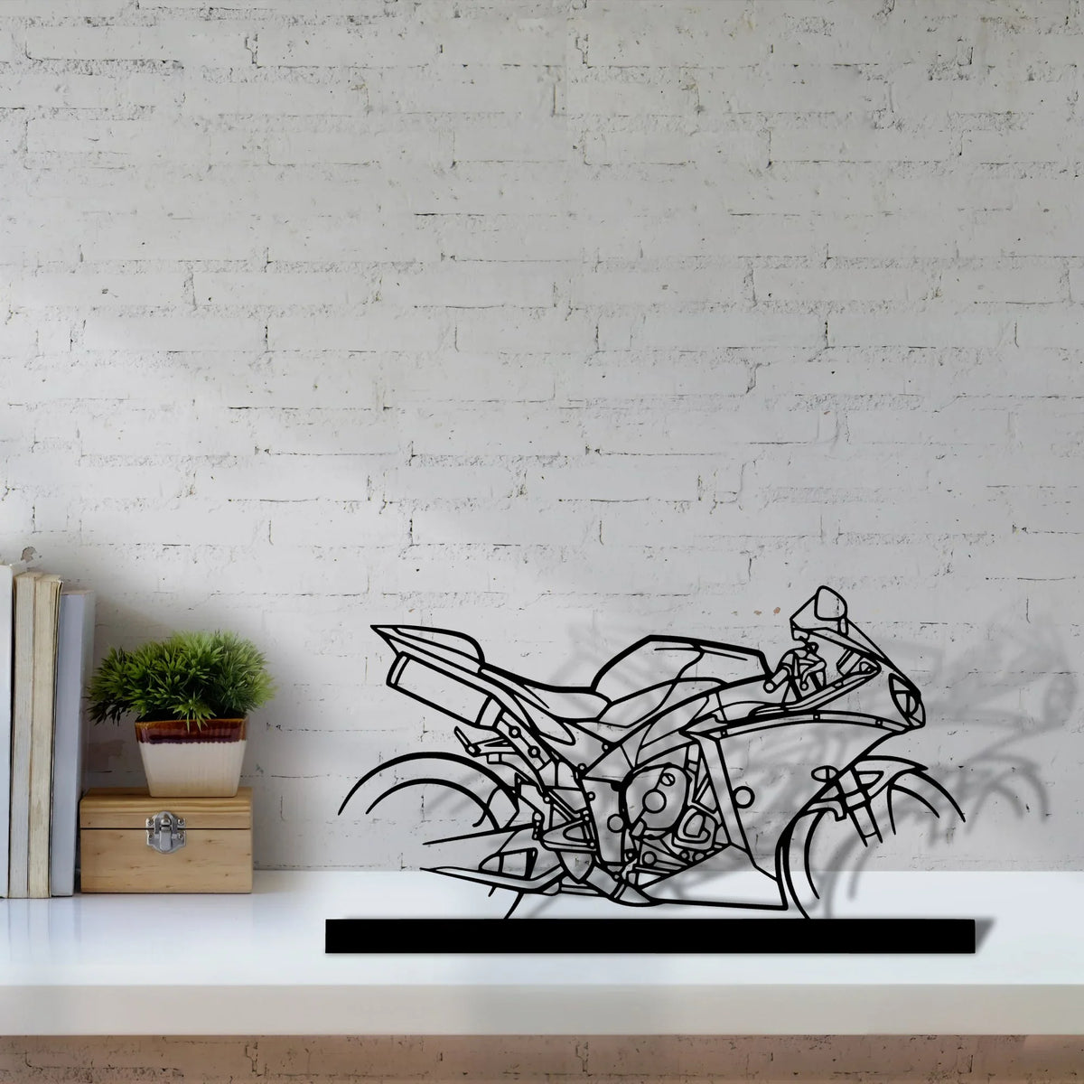 r1-2015 Silhouette Metal Art Stand - Tinvibe