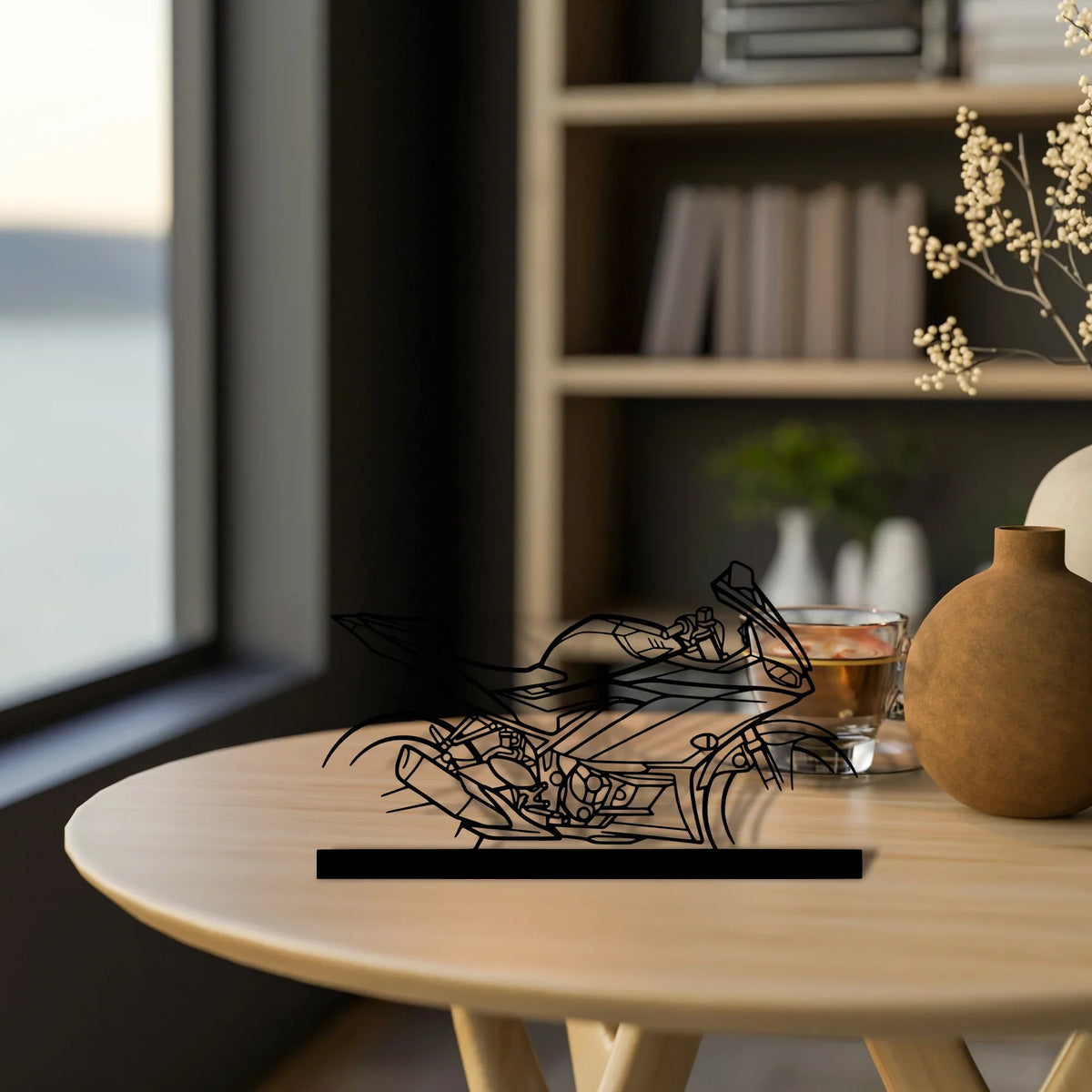 r3-rock Silhouette Metal Art Stand - Tinvibe