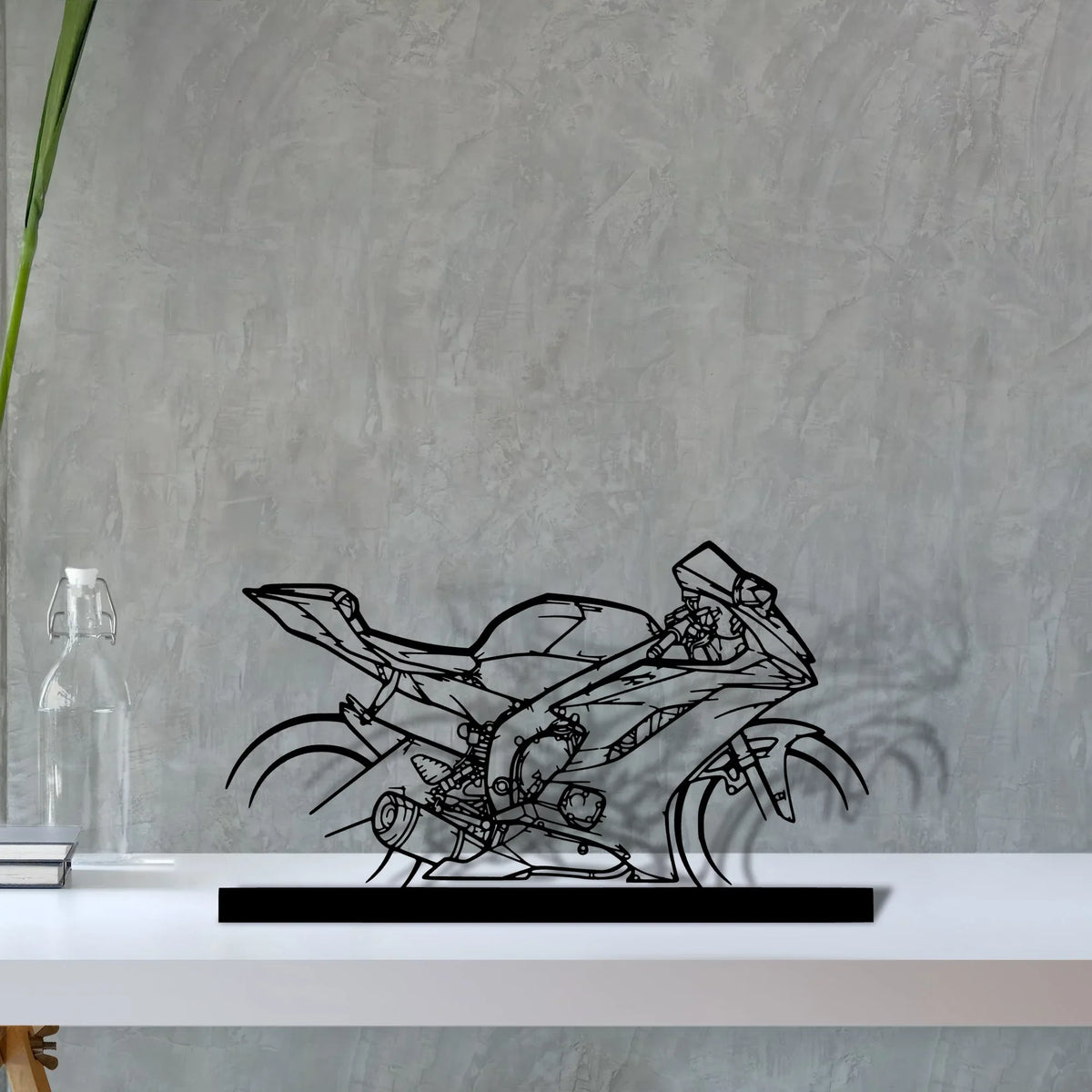 r6-2018 Silhouette Metal Art Stand - Tinvibe