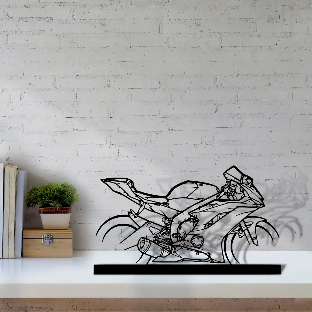 r6-2018 Silhouette Metal Art Stand - Tinvibe