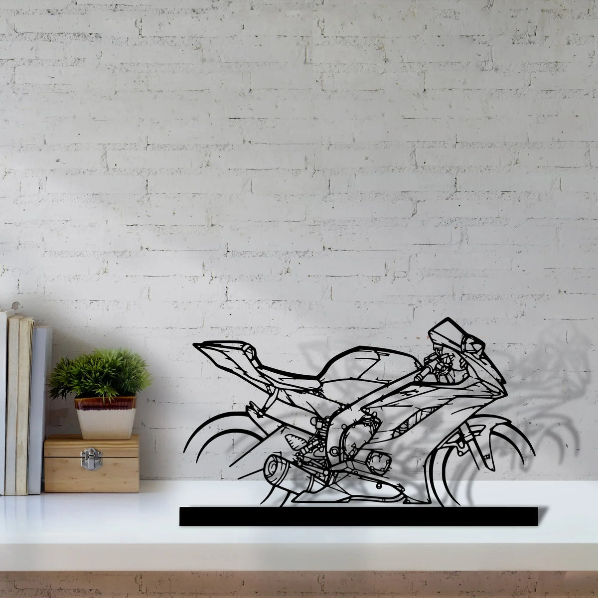 r6-2018 Silhouette Metal Art Stand - Tinvibe