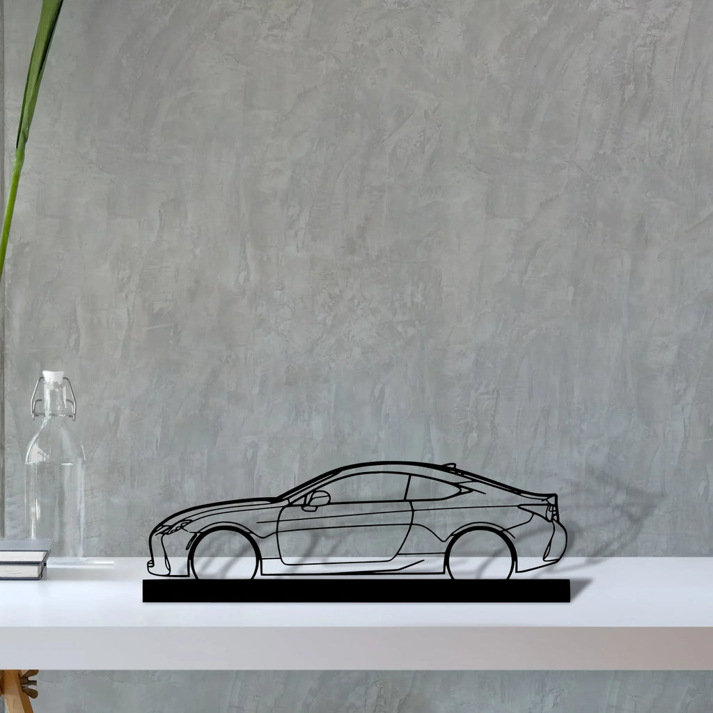 rc-350-f-sport Silhouette Metal Art Stand - Tinvibe
