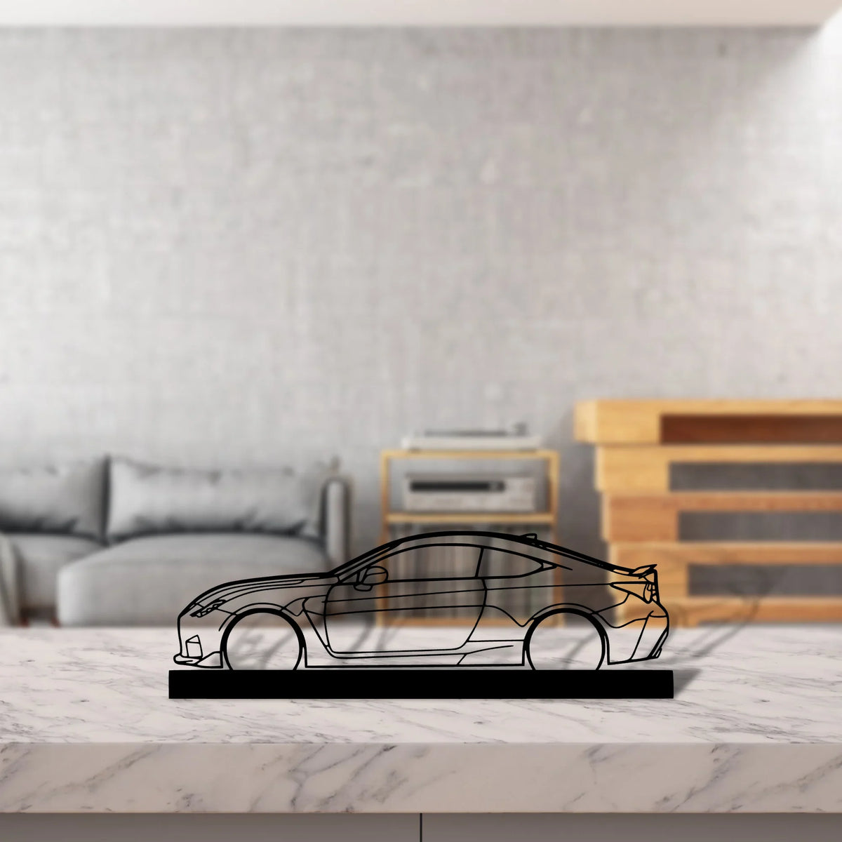 rc-f Silhouette Metal Art Stand - Tinvibe