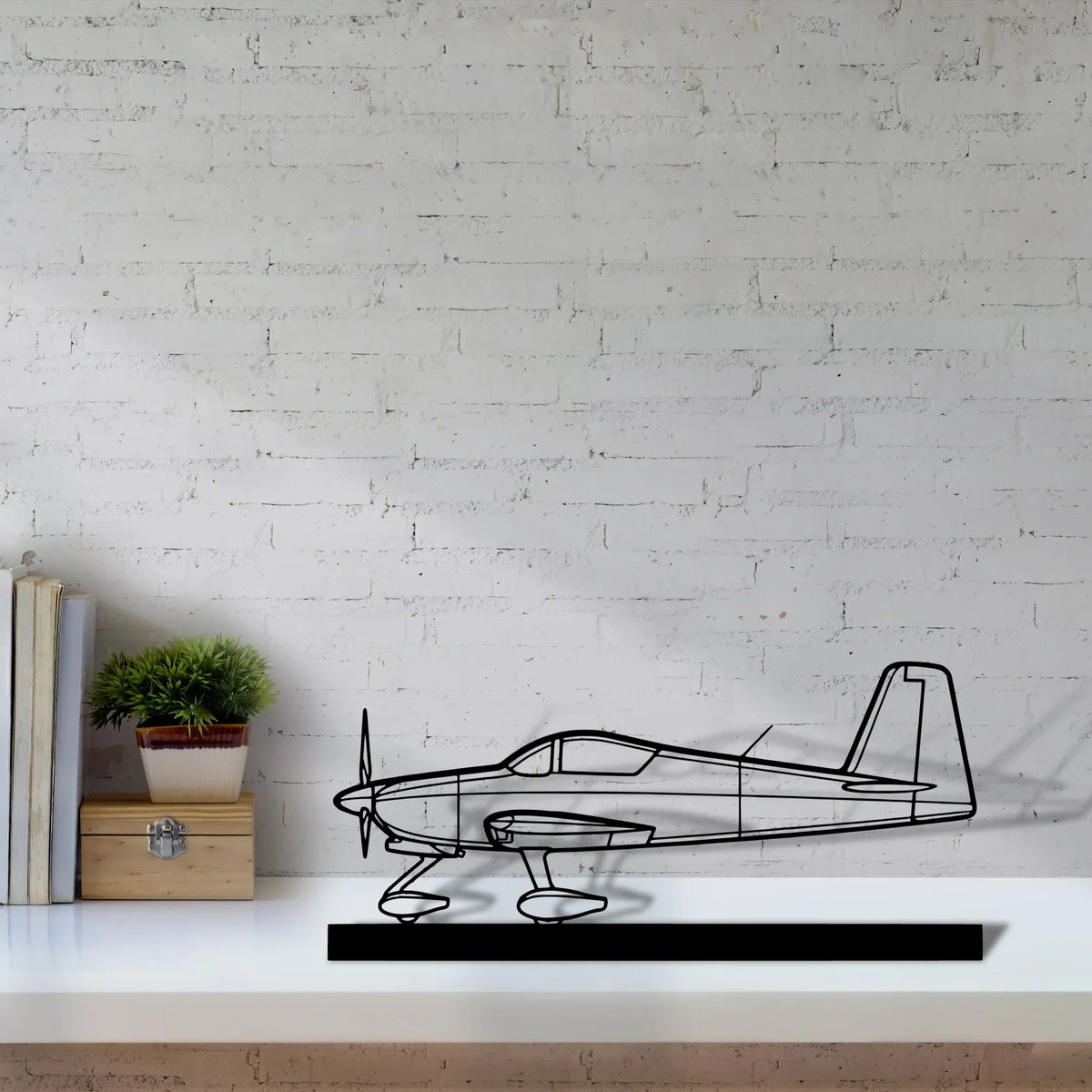 rv-7 Silhouette Metal Art Stand - Tinvibe
