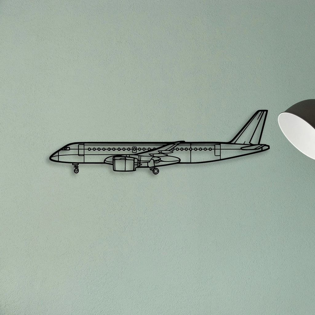 S 211 Classic Aircraft Silhouette Metal Wall Art - Tinvibe