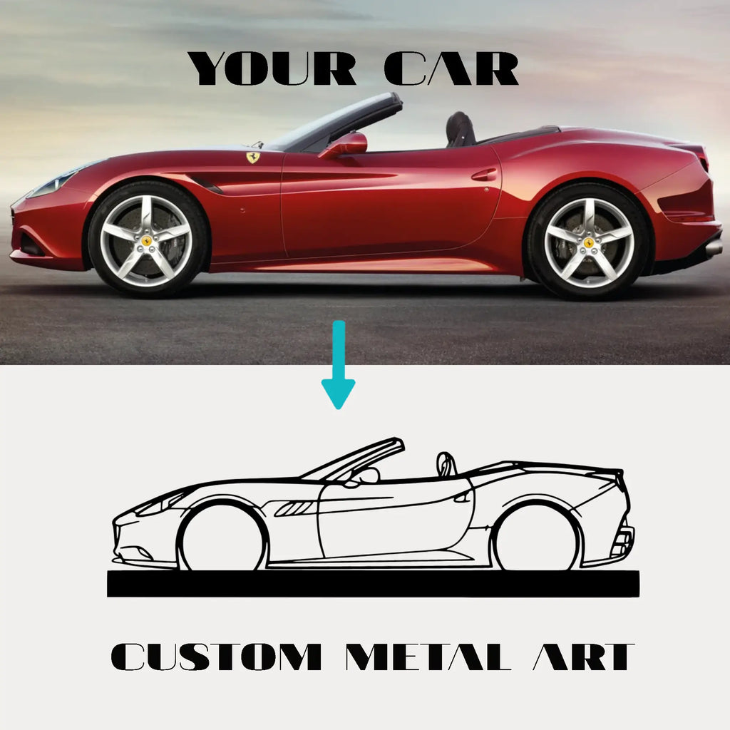 Your Custom Standing Silhouette Metal Art Service - Tinvibe