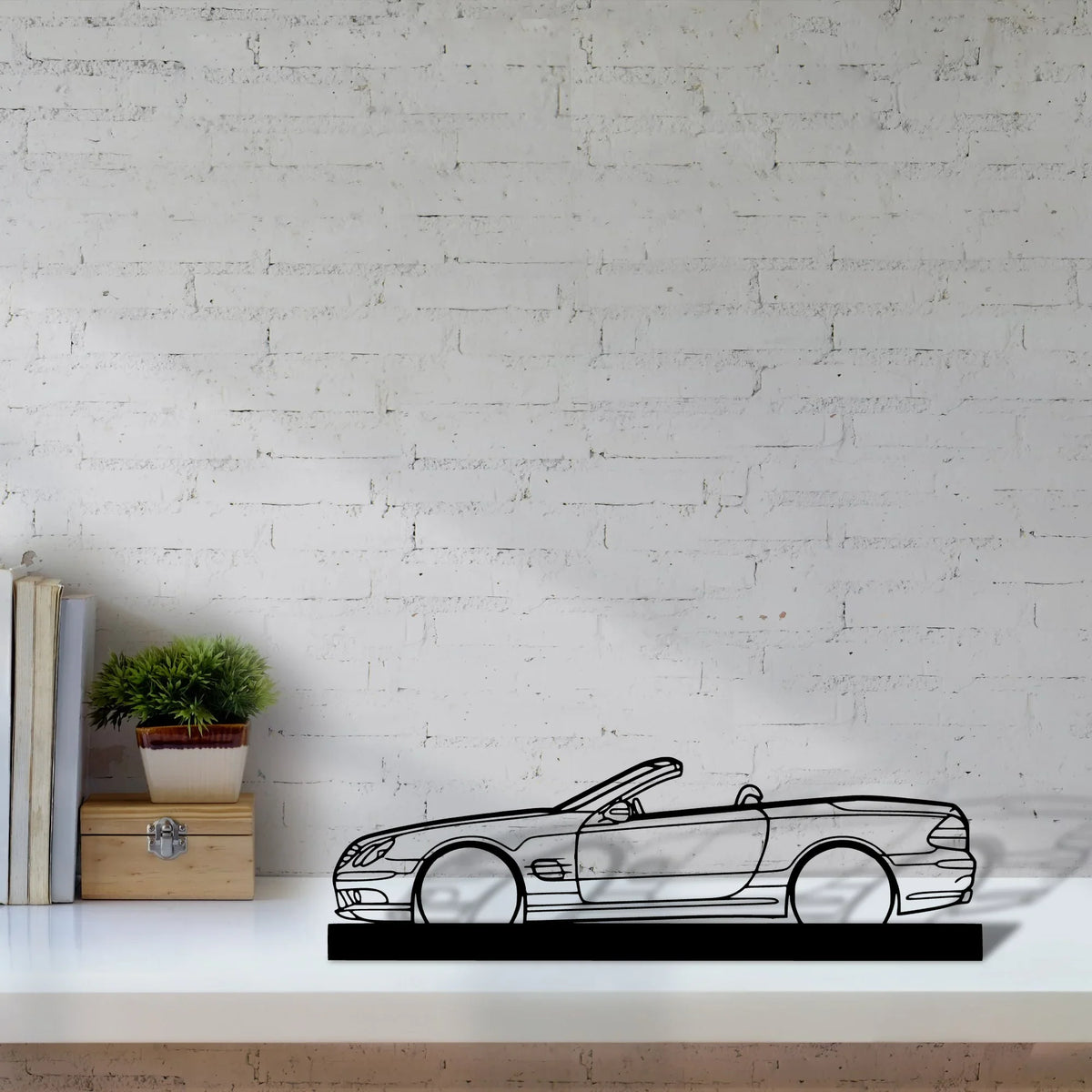 sl55-r230 Silhouette Metal Art Stand - Tinvibe