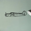 SR22T Gts Classic Aircraft Silhouette Metal Wall Art - Tinvibe