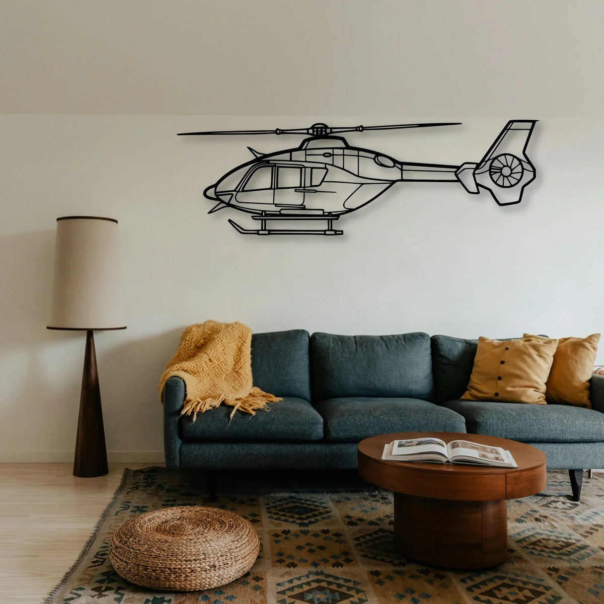 Stol Ch 750 Classic Aircraft Silhouette Metal Wall Art - Tinvibe