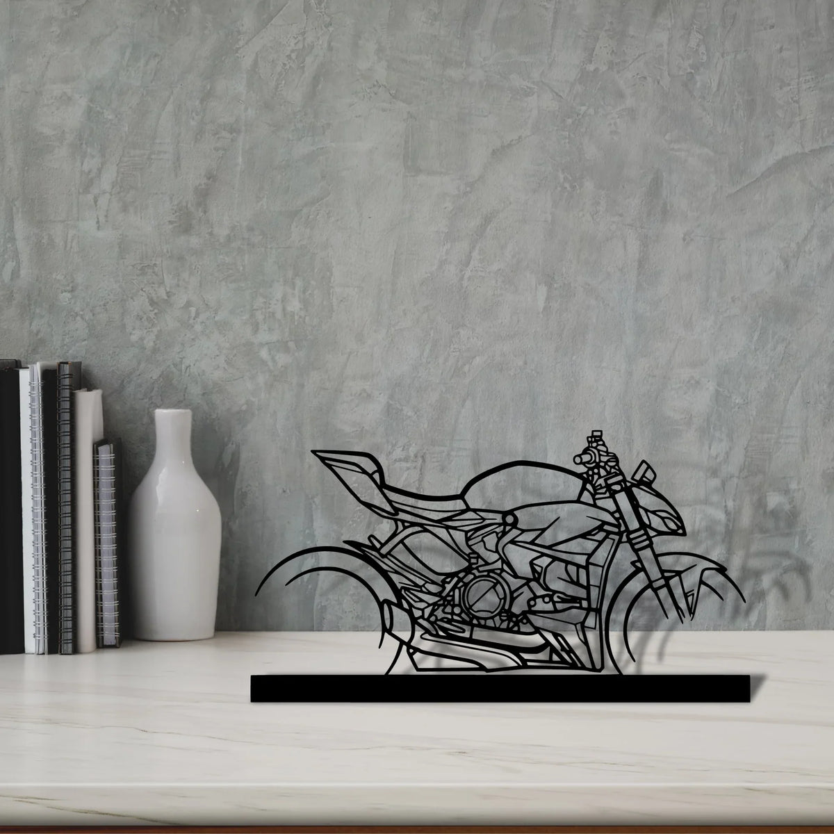 streetfighter-v2-2023 Silhouette Metal Art Stand - Tinvibe