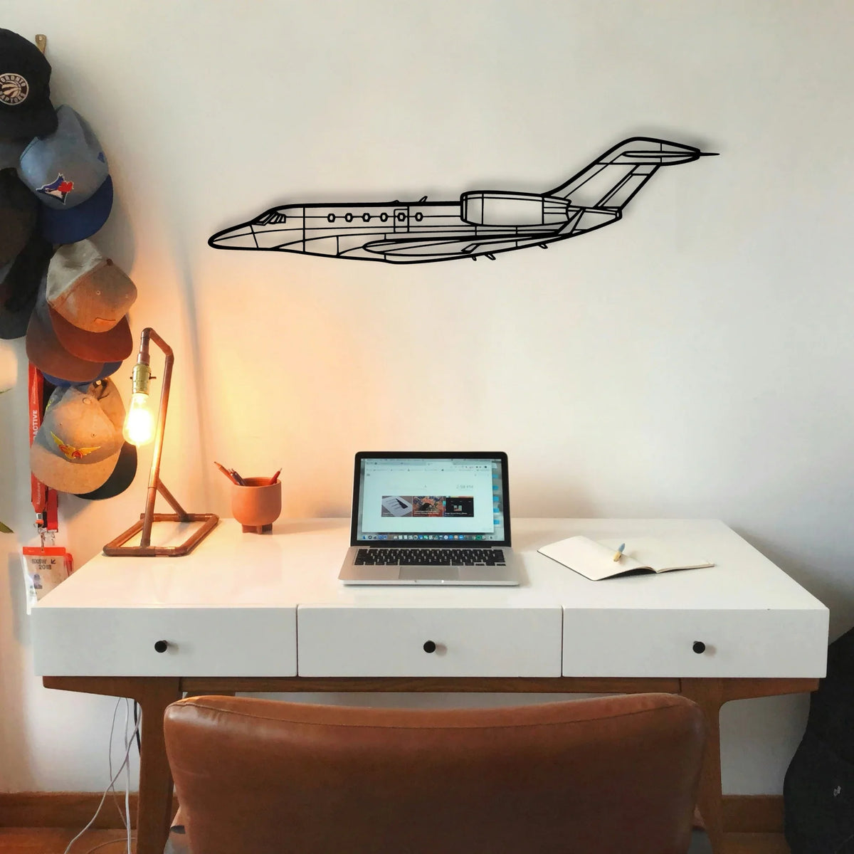 Super Petrel Ls 2 Classic Aircraft Silhouette Metal Wall Art - Tinvibe