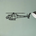 T 6G Texan 2 Classic Aircraft Silhouette Metal Wall Art - Tinvibe
