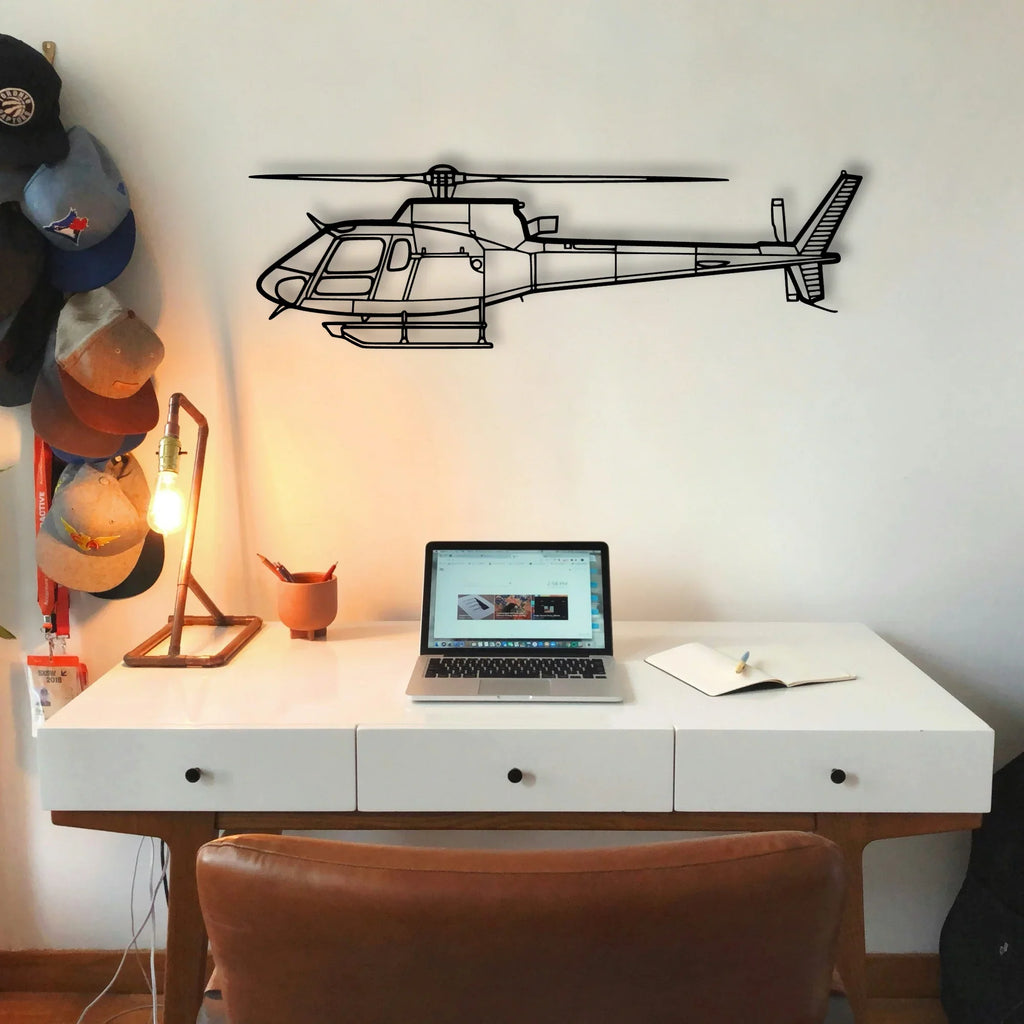 T 6G Texan 2 Classic Aircraft Silhouette Metal Wall Art - Tinvibe