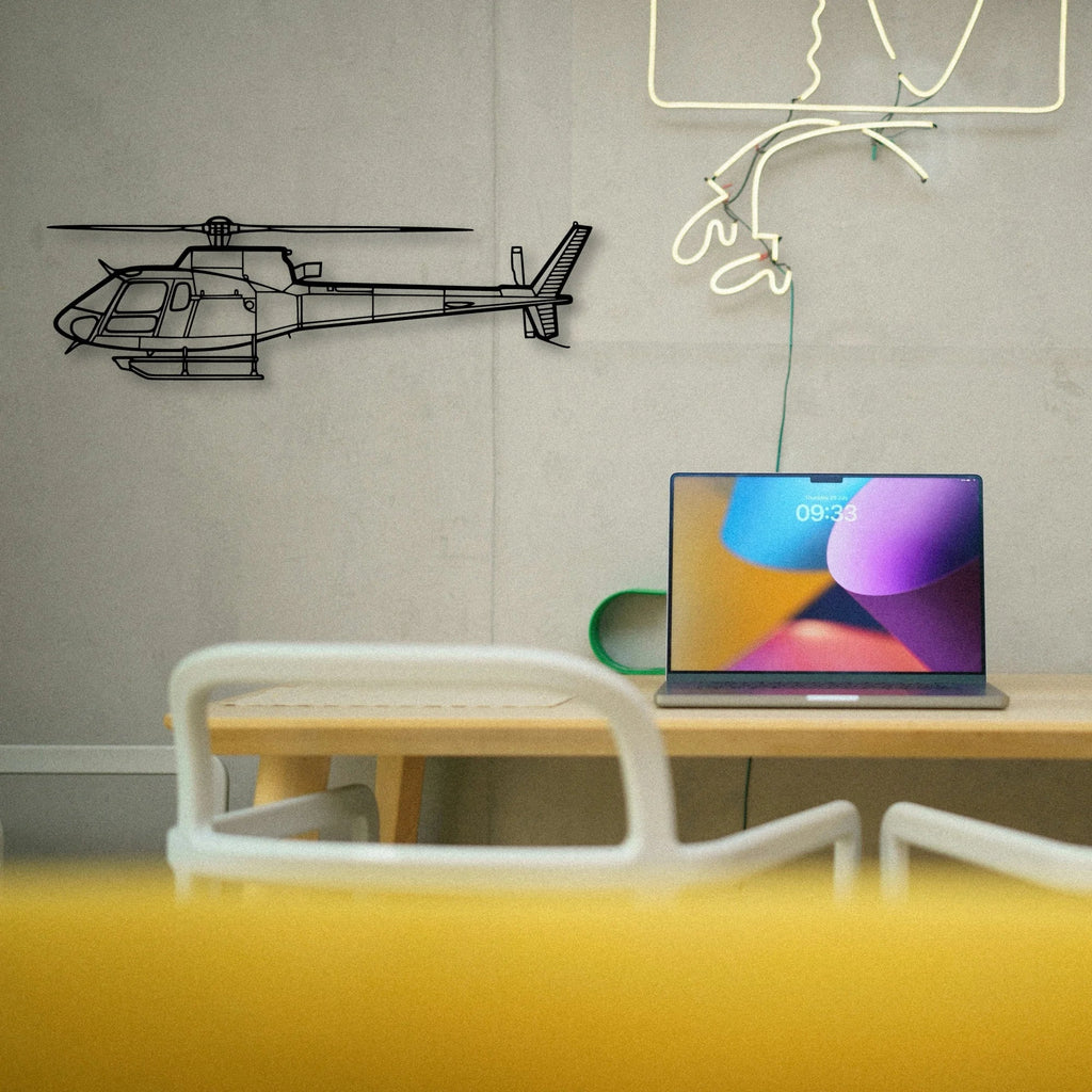 T 6G Texan 2 Classic Aircraft Silhouette Metal Wall Art - Tinvibe