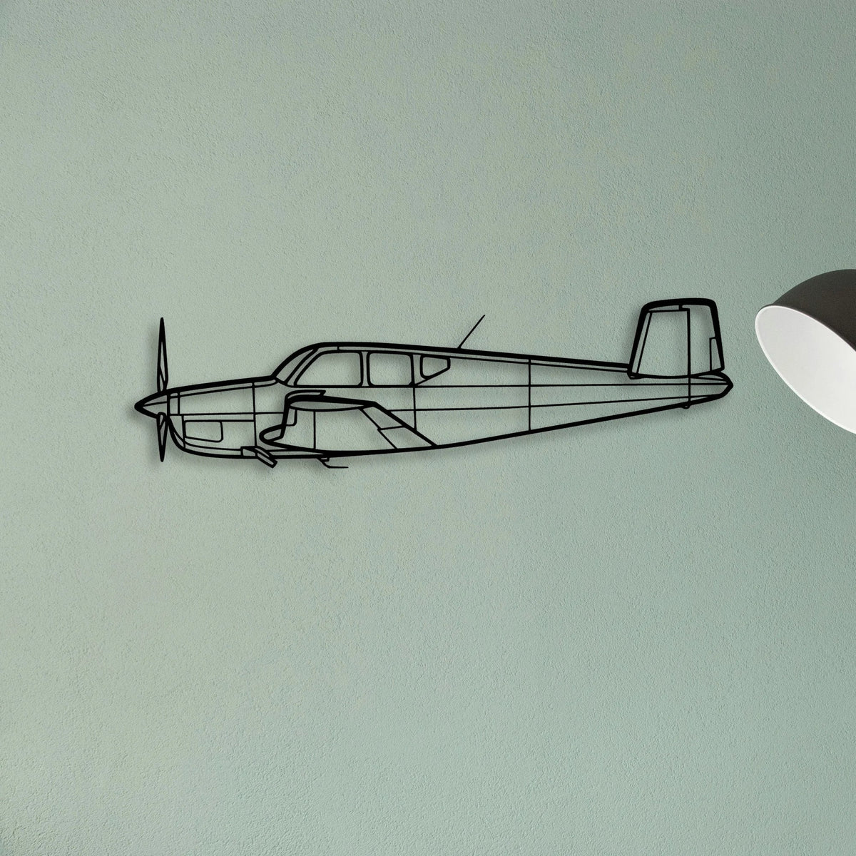 Ta 152H 1 Classic Aircraft Silhouette Metal Wall Art - Tinvibe