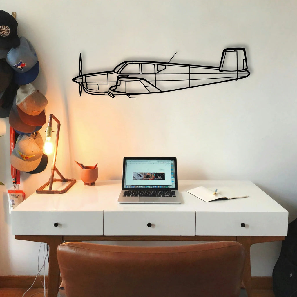 Ta 152H 1 Classic Aircraft Silhouette Metal Wall Art - Tinvibe