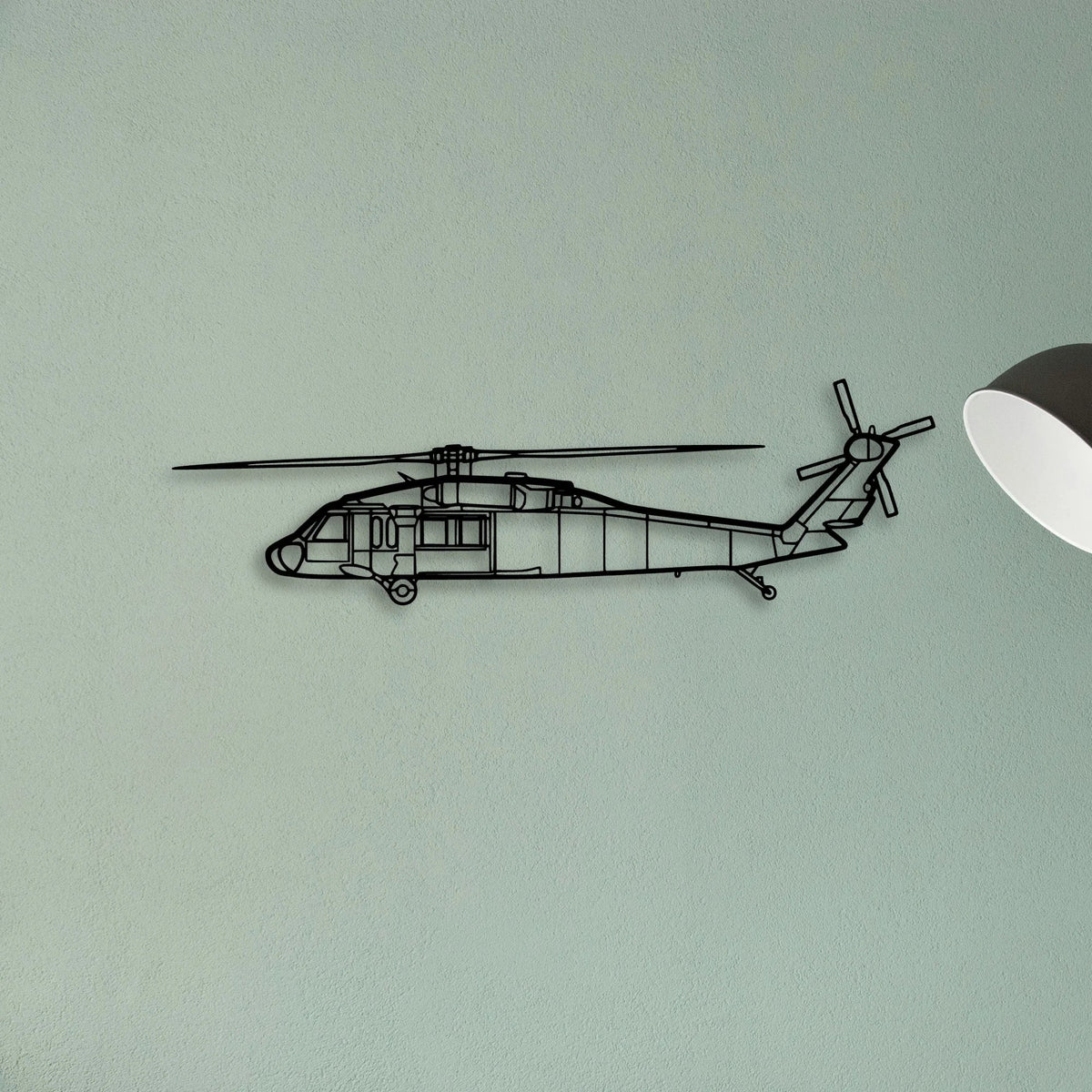 Tbm 3N Classic Aircraft Silhouette Metal Wall Art - Tinvibe