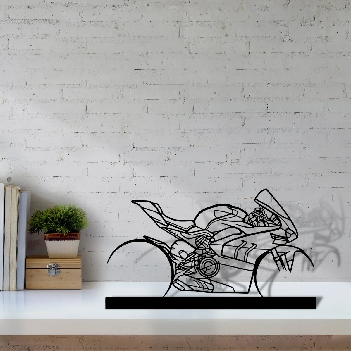 v4sp-2022 Silhouette Metal Art Stand - Tinvibe
