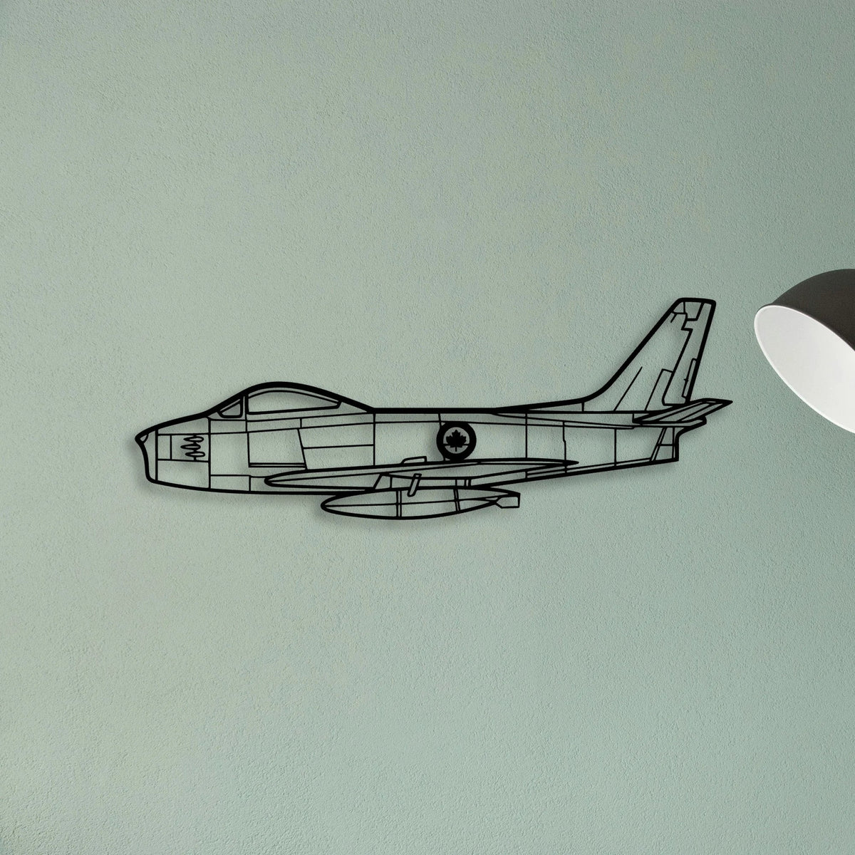 Viking 17 31A Classic Aircraft Silhouette Metal Wall Art - Tinvibe