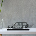 wrangler-2019 Silhouette Metal Art Stand - Tinvibe